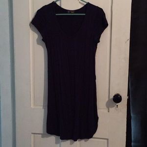 Blue t shirt dress